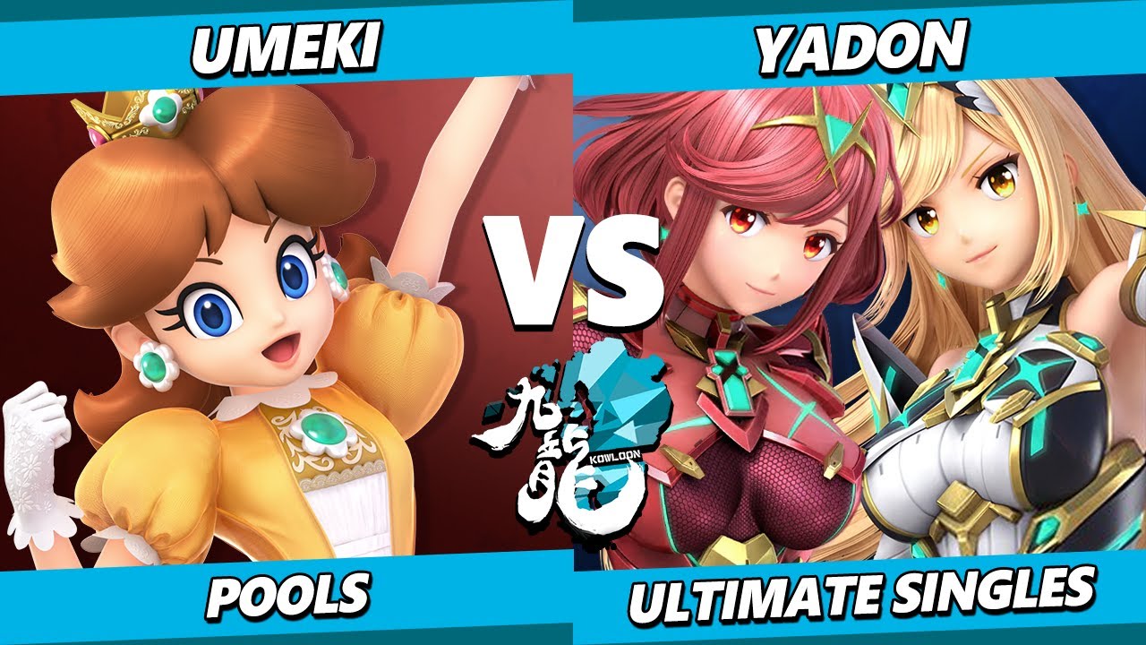 Kowloon 9 - Umeki (Daisy) Vs. Yadon (Pyra Mythra) Smash Ultimate - SSBU