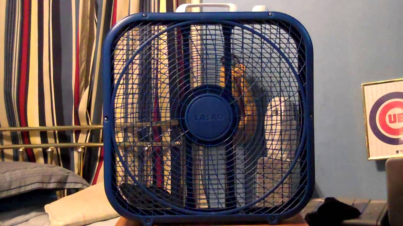 2013 Lasko Box Fan (Blue)