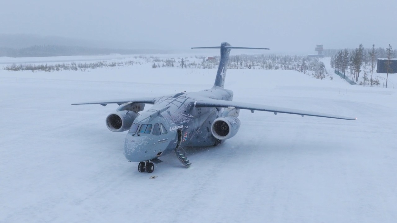 KC-390 Millennium Cold-Weather Demonstration Campaign in Sweden