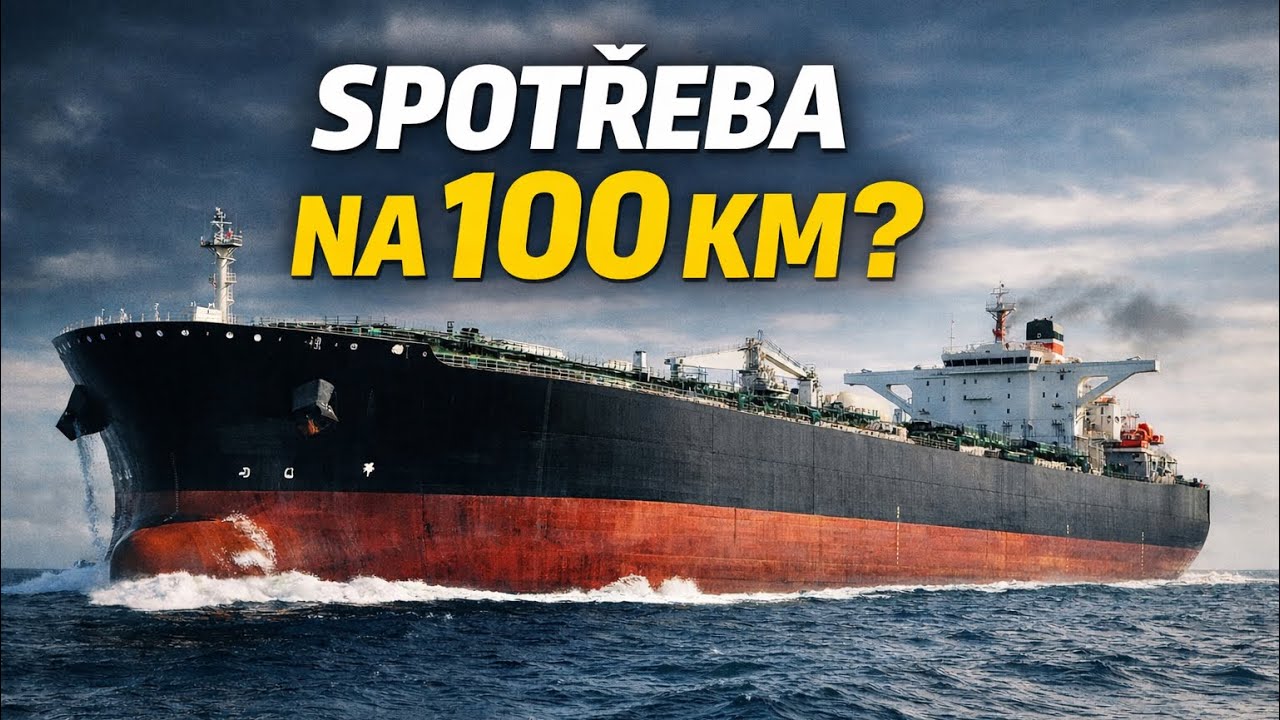 Kolik paliva spálí ropný tanker a kolik paliva připadá na jednu tunu ropy?