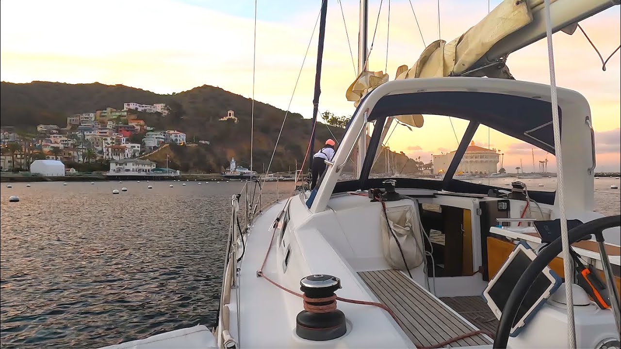 Sailing to Catalina Island for the first time - Day 1