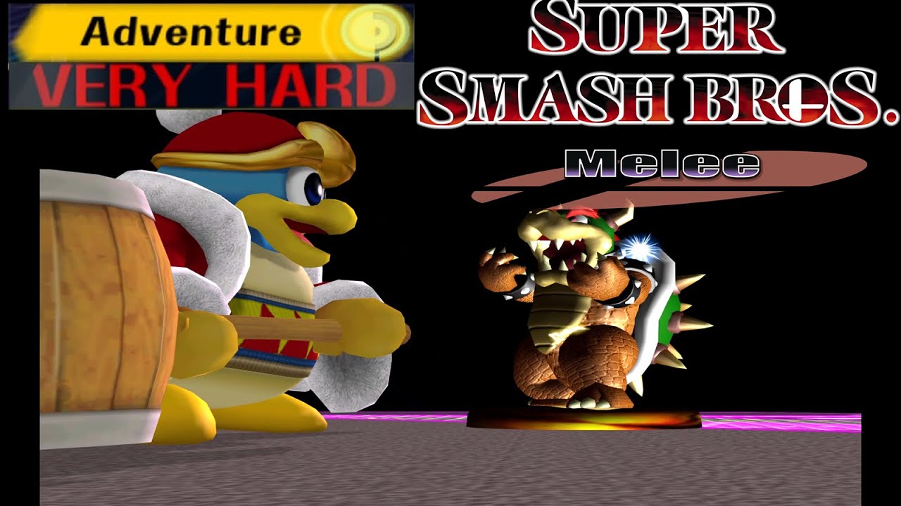 Super Smash Bros. Melee - Adventure Mode Gameplay with King Dedede (VERY HARD)