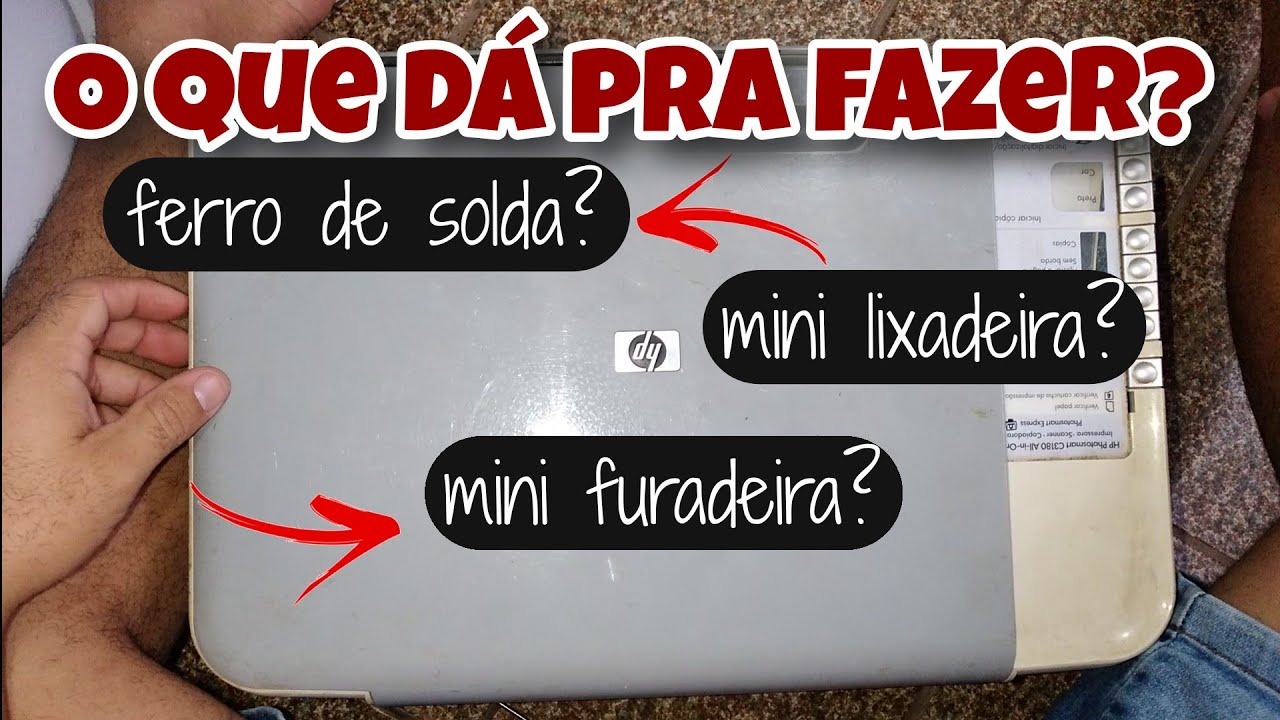 Desmontando impressora pra tirar peças....Deu bom?🤔