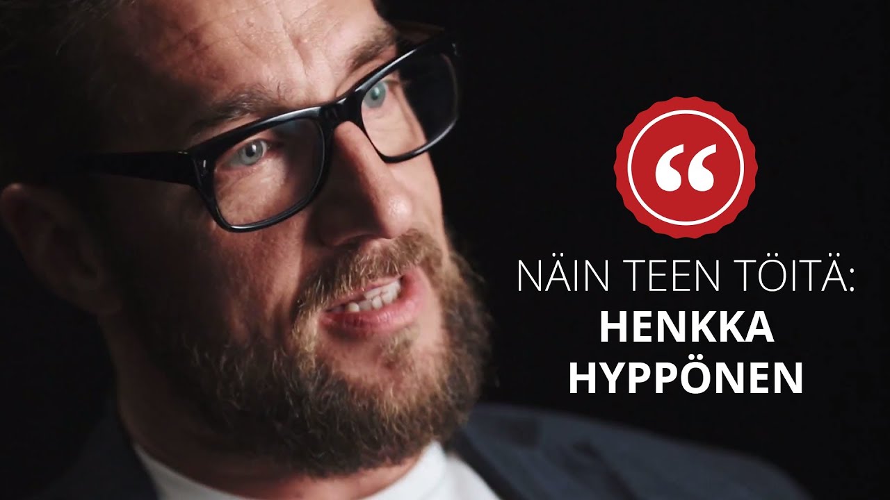 925 Näin teen töitä: Henkka Hyppönen, Luova johtaja