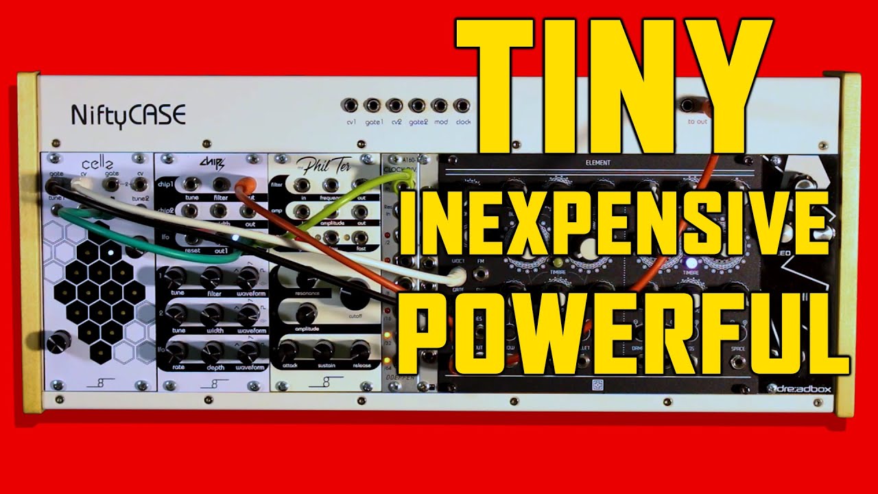 Mutable Instruments Elements | Cre8audio Nifty Bundle and Mr.PhilTer | Dreadbox Echo - No Talking