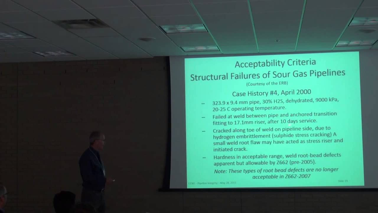 Lessons Learned from Weld Failures - 2015 Pipeline Integrity Seminar