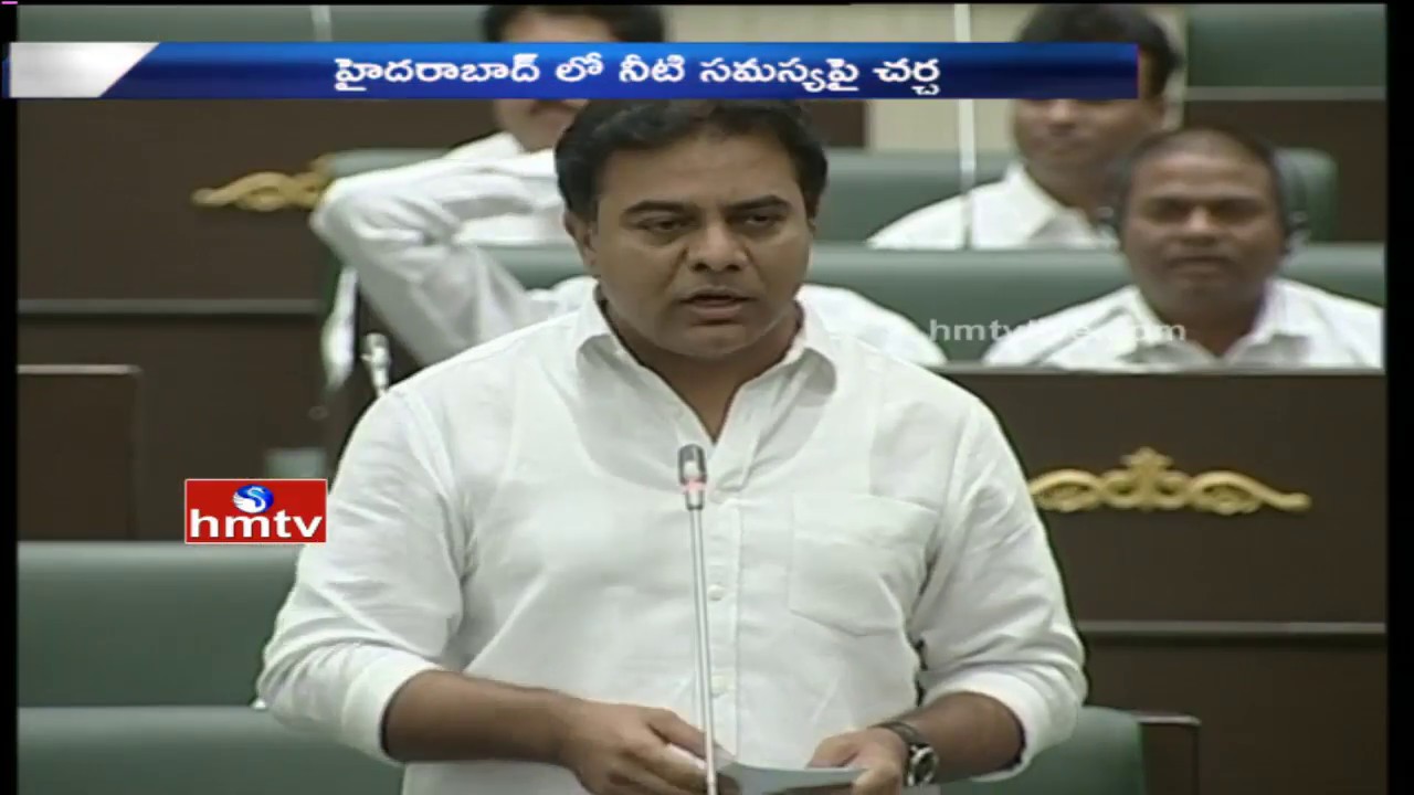 Minister KTR Strong Reply to Chintala Ramachandra Over Drinking Water Problem | TS Assembly | HMTV