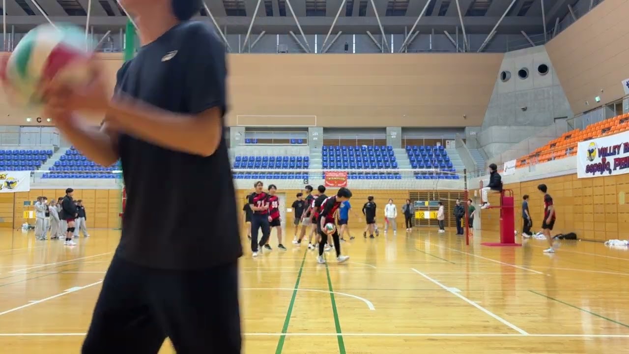 1年生大会男子 vs東洋大学バレー同好会白山クラブA