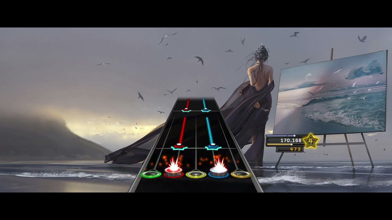 Skrillex - With You, Friends (LONG DRIVE) (Clone Hero Chart Preview)