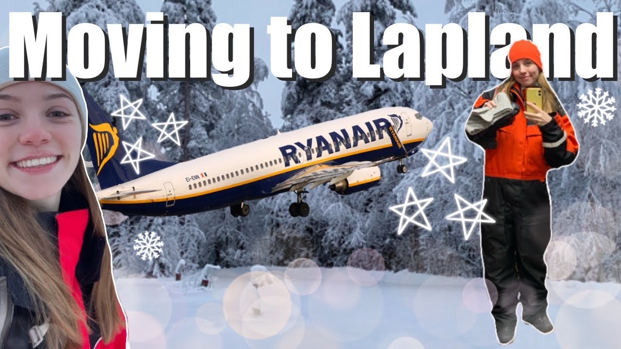 Moving to Lapland, Finland for Christmas 🎄🎅🏻 | Travel day and apartment tour | Rovaniemi 🇫🇮