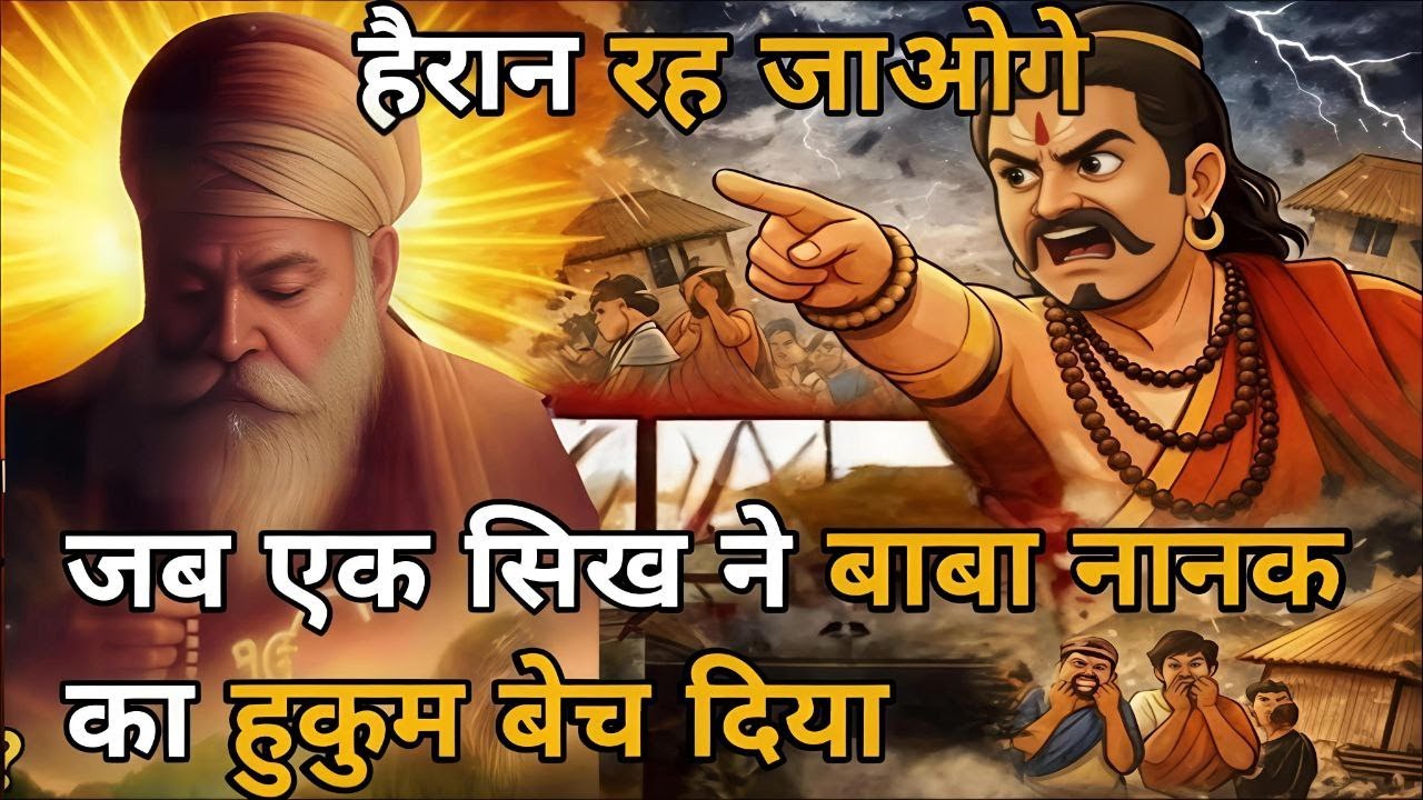 जब एक सिख ने बाबा नानक का हुकुम बेच दिया || Guru Nanak stories || Guru nanak sakhi