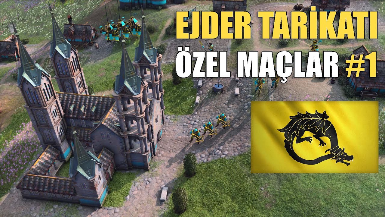 Age of Empires IV EJDER TARİKATI ÖZEL #1 - Kutsal Roma İmparatorluğu Varyantı | AoE4 S6
