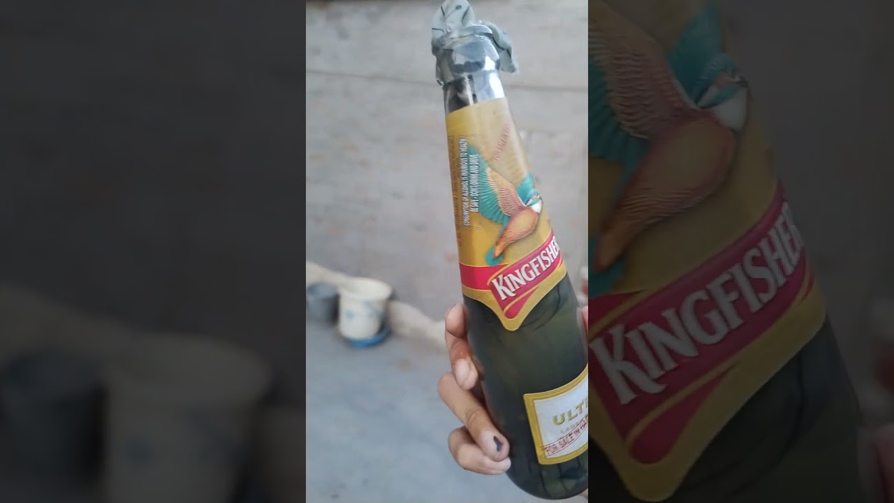 🇮🇳Molotov cocktail (petrol bomb) experiment #petrol #molotovcocktail #petrolbomb