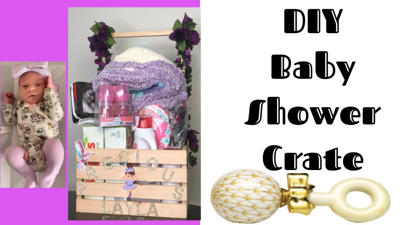DIY Baby Shower Crate | How To | EASY Baby Shower Gift Basket | Unaverage K3