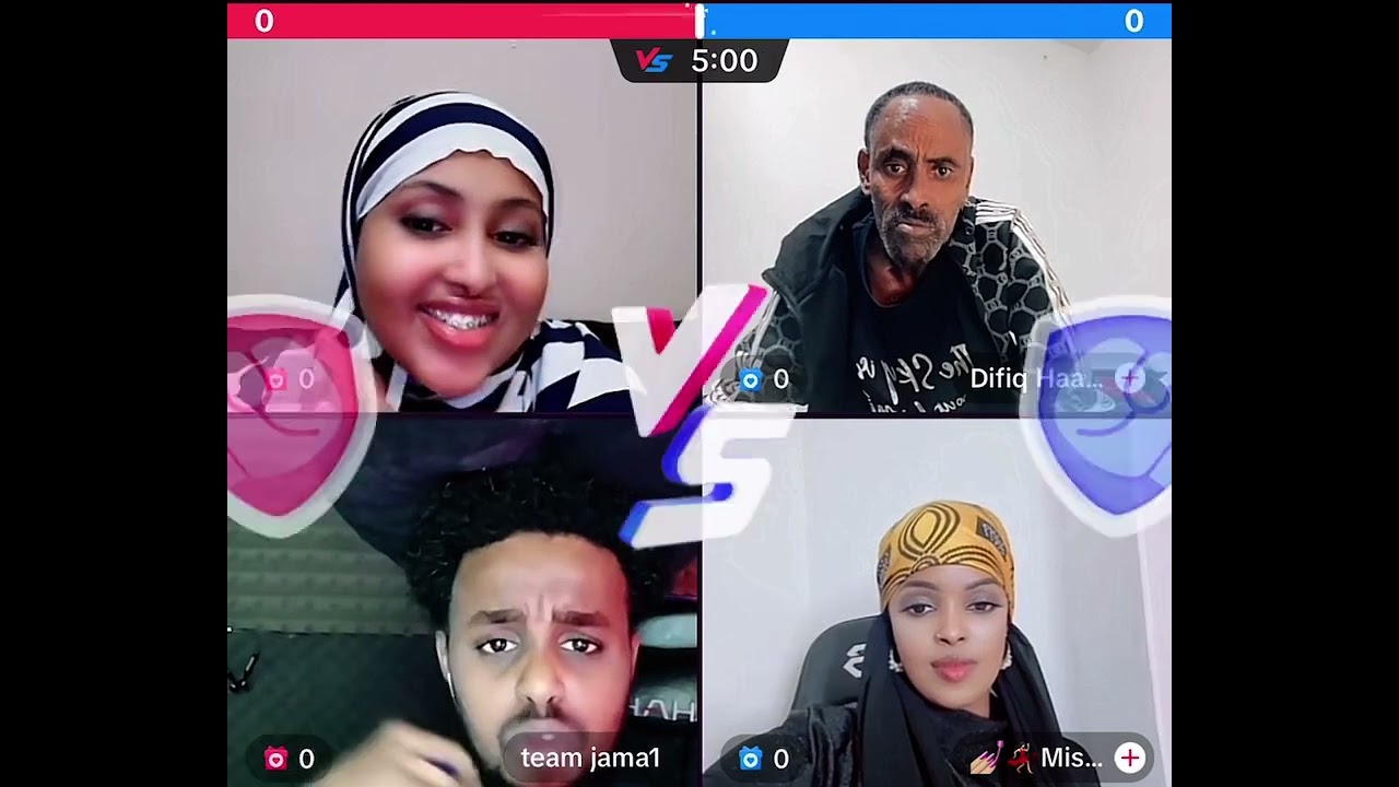 Hani Raoper & Team Jama Vs Difiq Haaji & Hanka Lovely Qosolka Aduunka Part 1