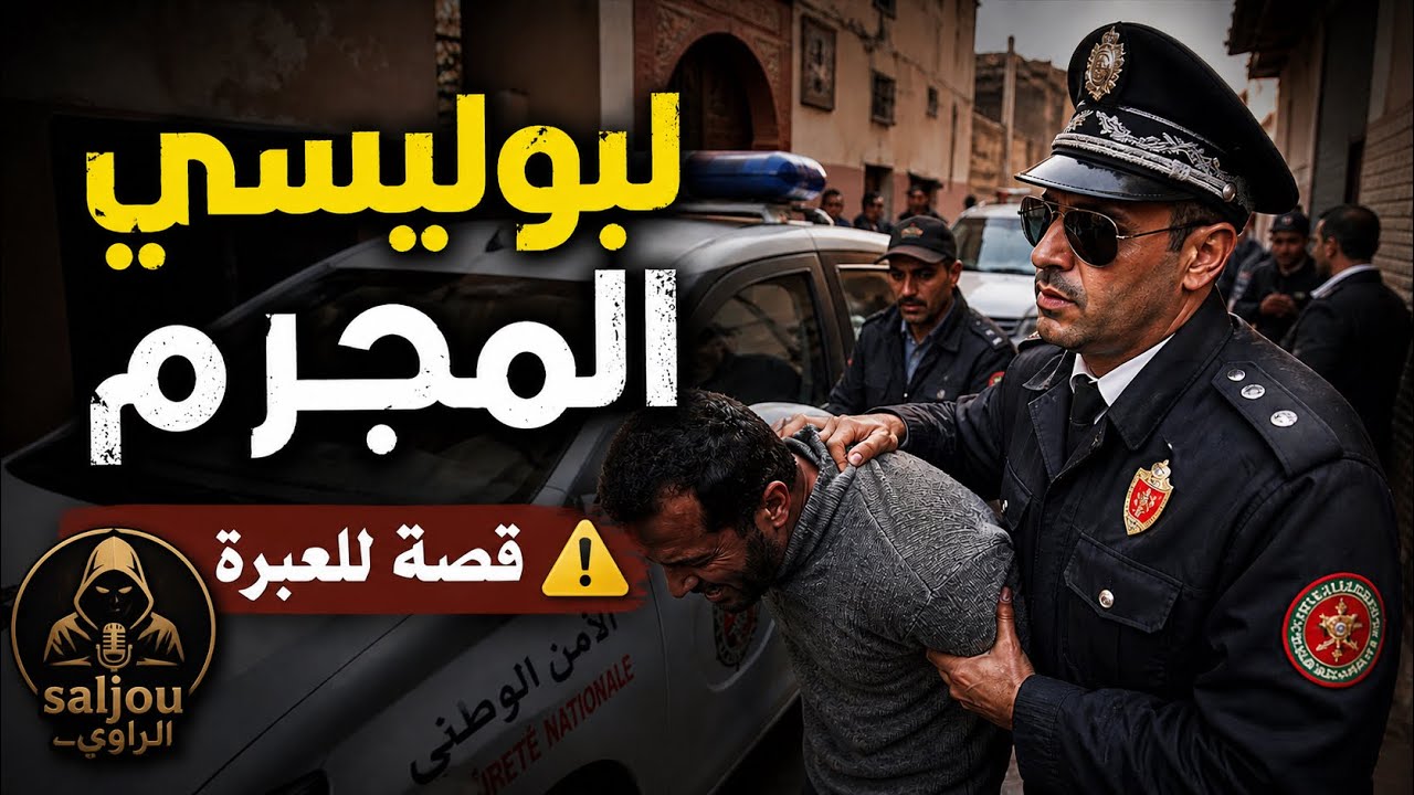 لبوليسي المجرم || قصص بالدارجة المغربية