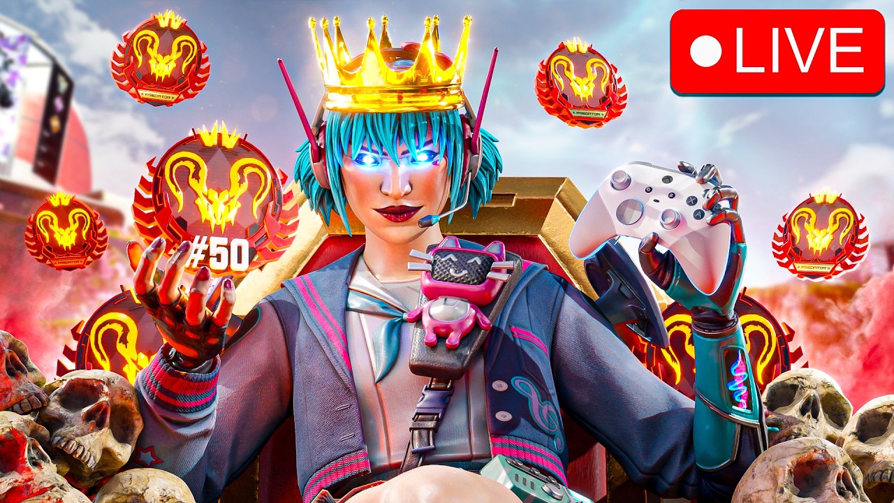 🔴LIVE Season 27 Predator Ranked Grind! 🔴Going For Top 50 Pred Apex Legends