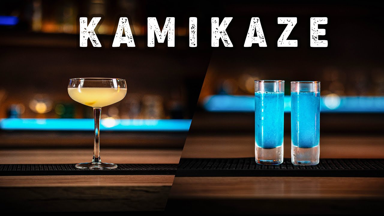 KAMIKAZE NA 2 SPOSOBY - NIEBIESKI CZY KLASYK? - Alkoholove101