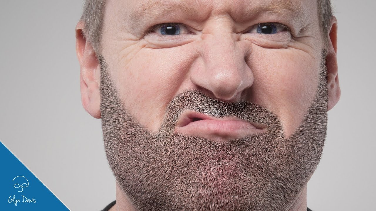 PHOTOSHOP TUTORIAL: Enhancing Eyes and Making Beards #14