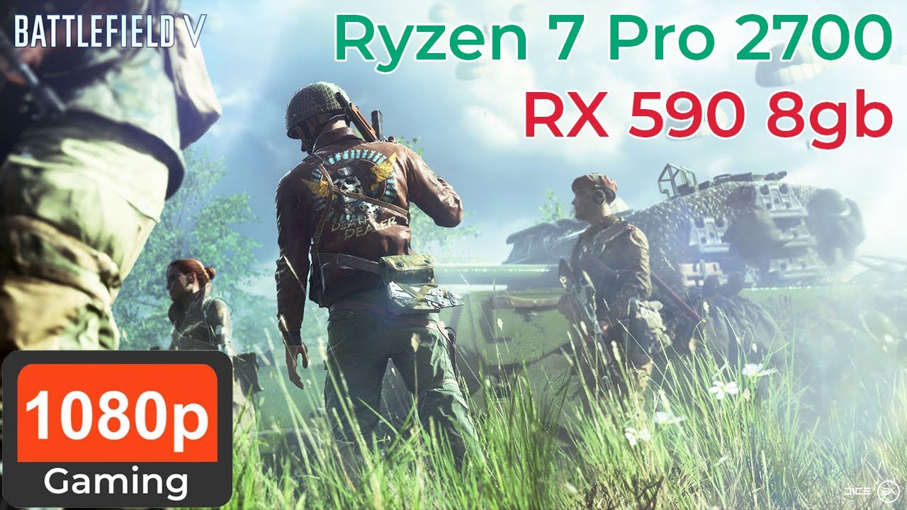 Ryzen 7 PRO 2700 + RX 590 8GB | Mainboard B450 | RAM 32GB 3200MHz | 1080 Gaming