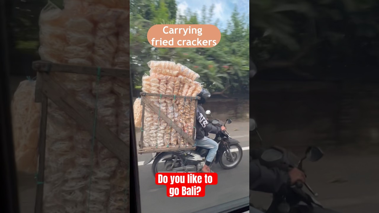 【Bali】traffic rule? #indonesia #bali #bicycle #holiday #travel