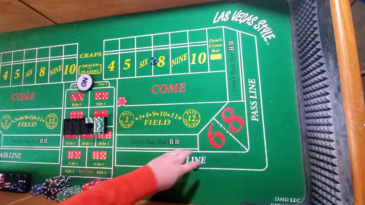 Craps! using the FIELD to win! Frequency Play!
