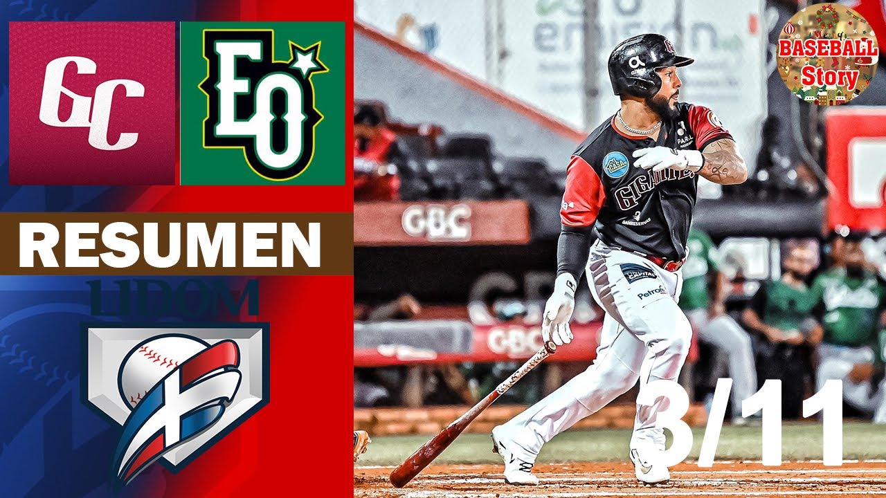 Resumen: Gigantes del Cibao Vs. Estrellas Orientales Serie Regular 3/11/2025