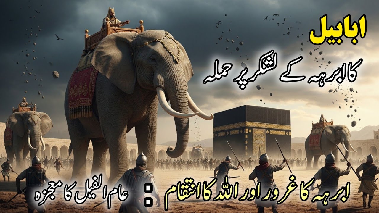 Abraha ka Lashkar or Makkah Mukarma | عام الفیل | Makkah ki hifazt | Mahmood Hathi | islami video |