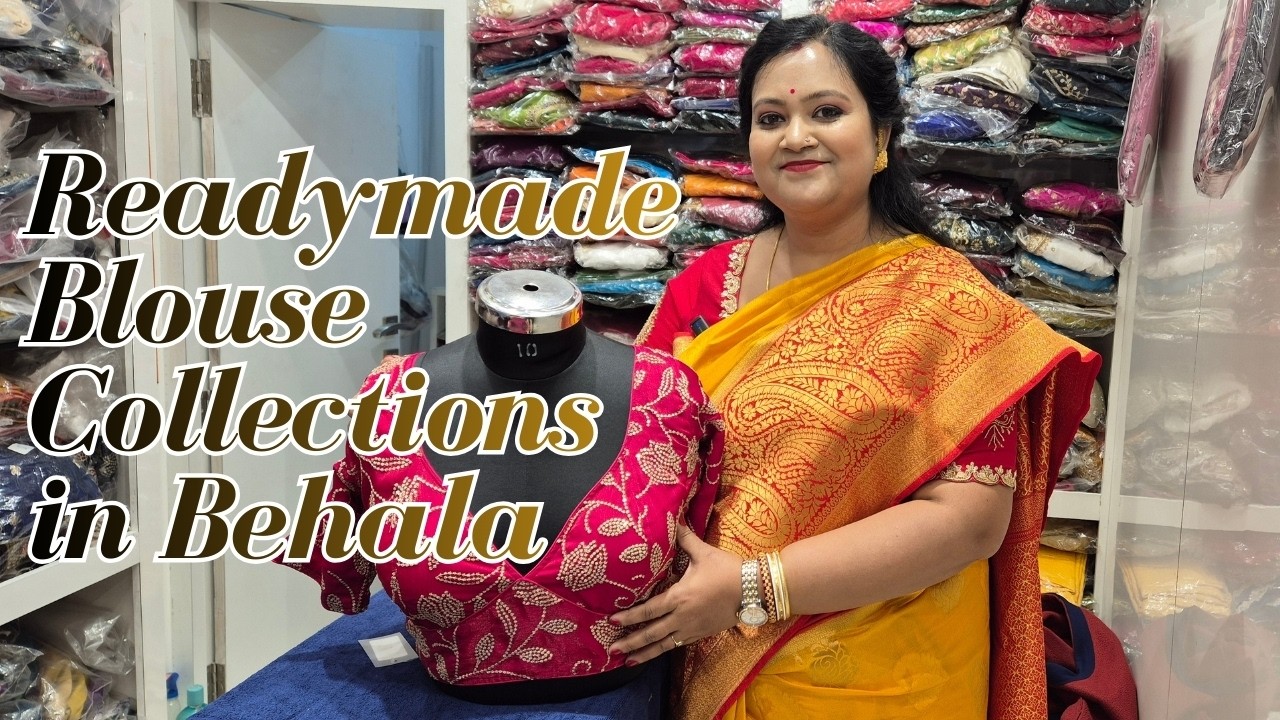 Best Readymade Blouse Collections Shop in Behala | Designer Blouse Collection 2026 - Classic Tailors