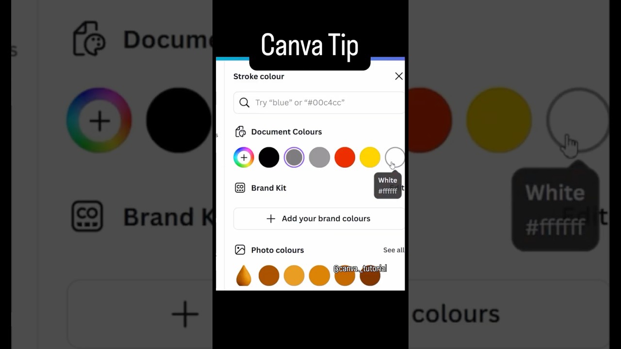 Canva Tip #canvaexpert #designattractivepostincanva #canvatutorial #canvadesign #socialmediapost