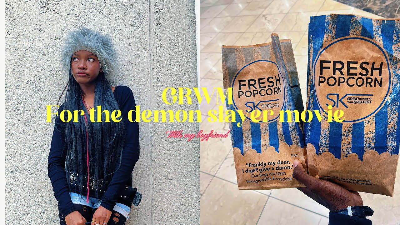 GRWM to go watch demon slayer  𐙚⋆.˚  [entry 5]