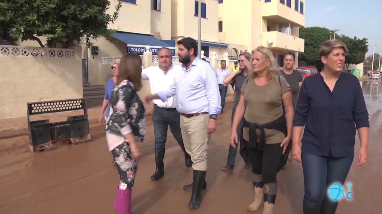 López Miras y Castejón visitan Los Nietos