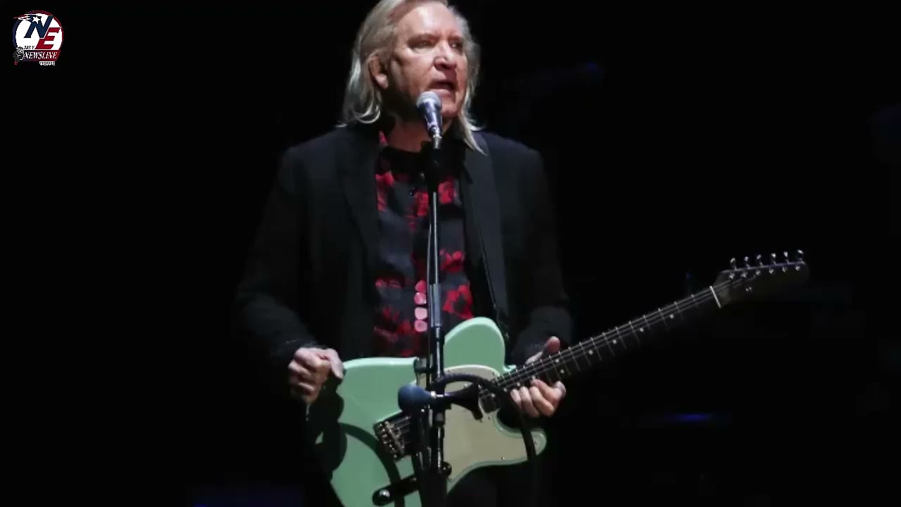 Группа Eagles впервые за более чем 50 лет выступила без Джо Уолша, который борется с тяжелым грип...