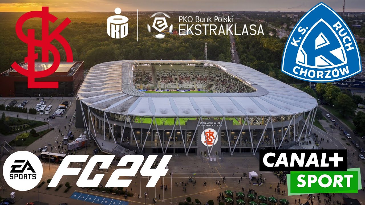 EA SPORTS FC 24 - ŁKS Łódź vs Ruch Chorzów (Ekstraklasa)