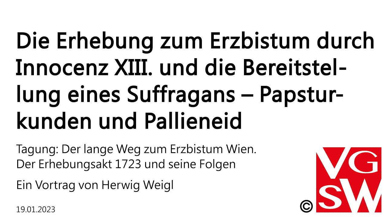 Die Erhebung zum Erzbistum durch Innocenz XIII. und die Bereitstellung eines Suffragans