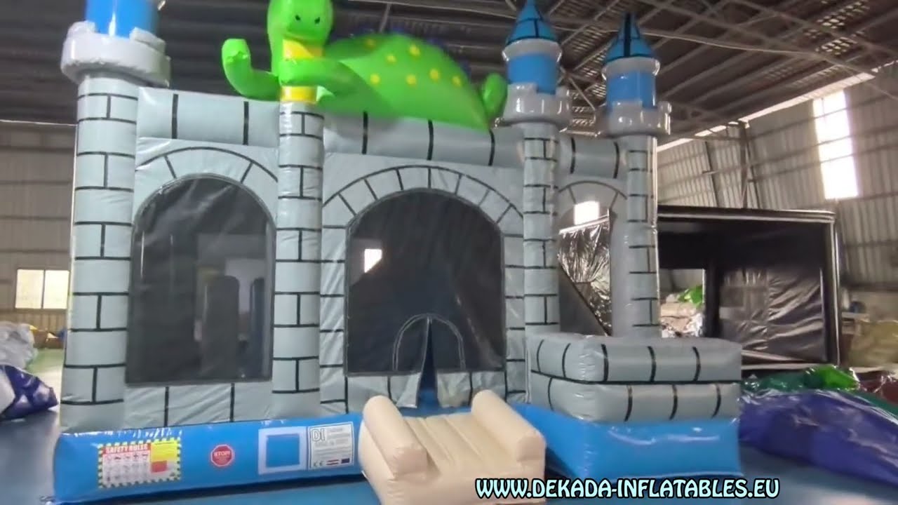 Dvorac na napuhavanje Zmaj - Dekada Inflatables