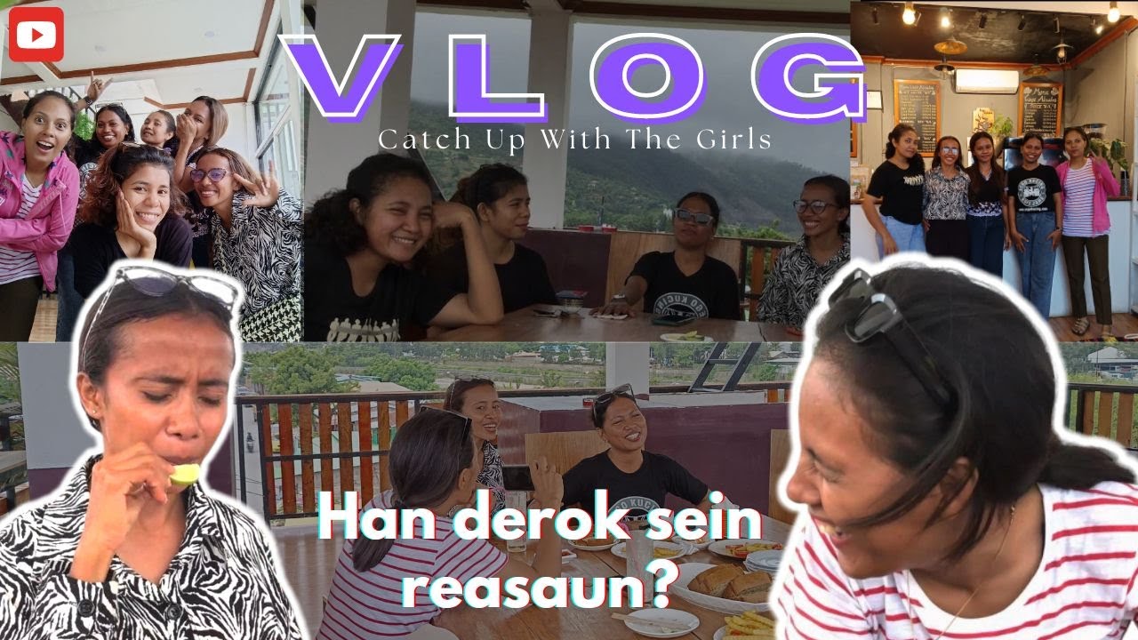 [VLOG #1] Primeira vez halo vlog___hau grogi diak😰🤣 (Mena Daniela)