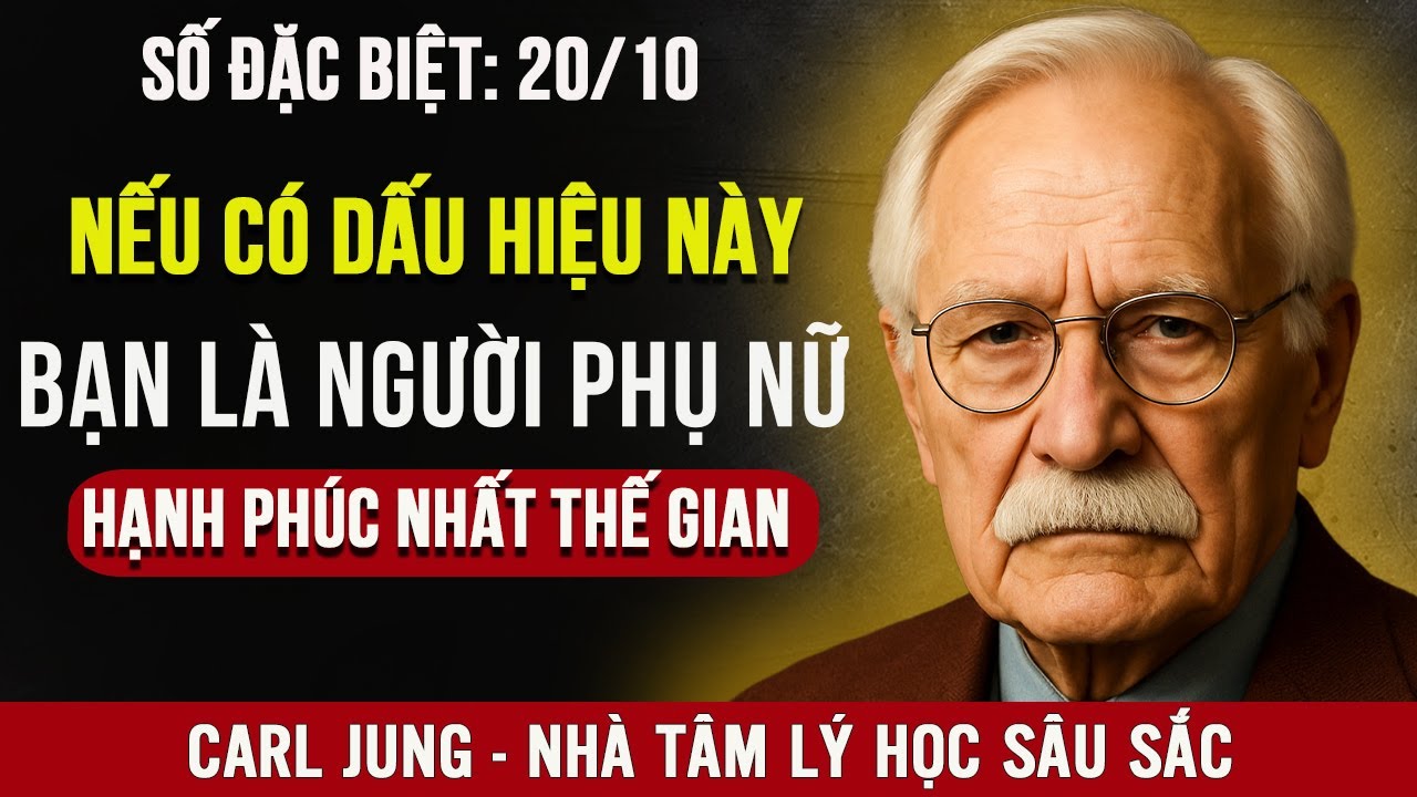 Nếu Bạn Có Những Dấu Hiệu Này, Bạn Là Người Phụ Nữ Hạnh Phúc Nhất Thế Gian | Carl Jung