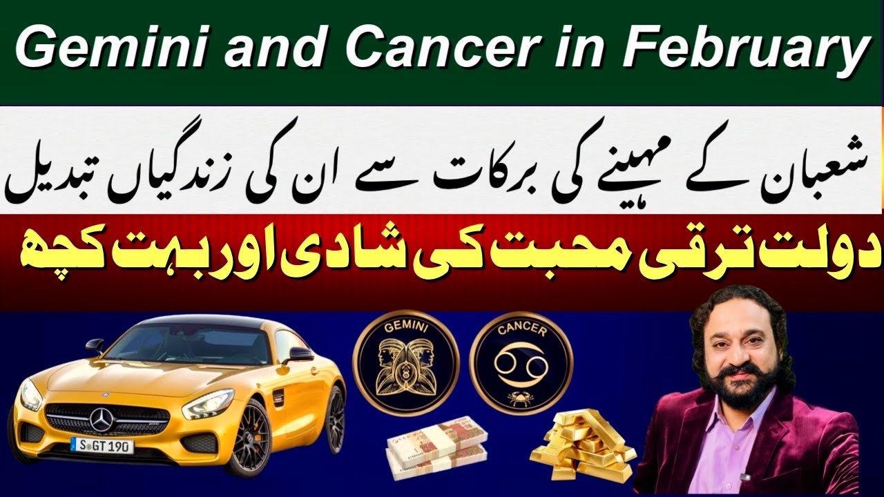 Gemini and Cancer in February | Biggest Benefits | Astrologer: Dawood Gee Dawood 