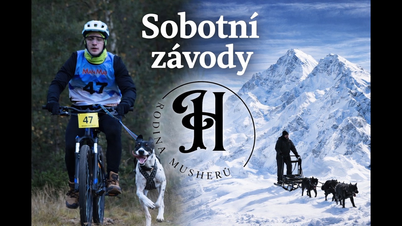 Sobotní vlog ze závodů v Bělči nad Orlicí 2025 | Rodina Musherů