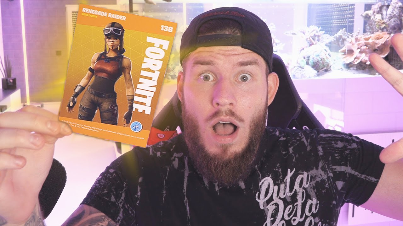 ich bekomme den RENEGADE RAIDER (NEUE FORTNITE KARTEN)!