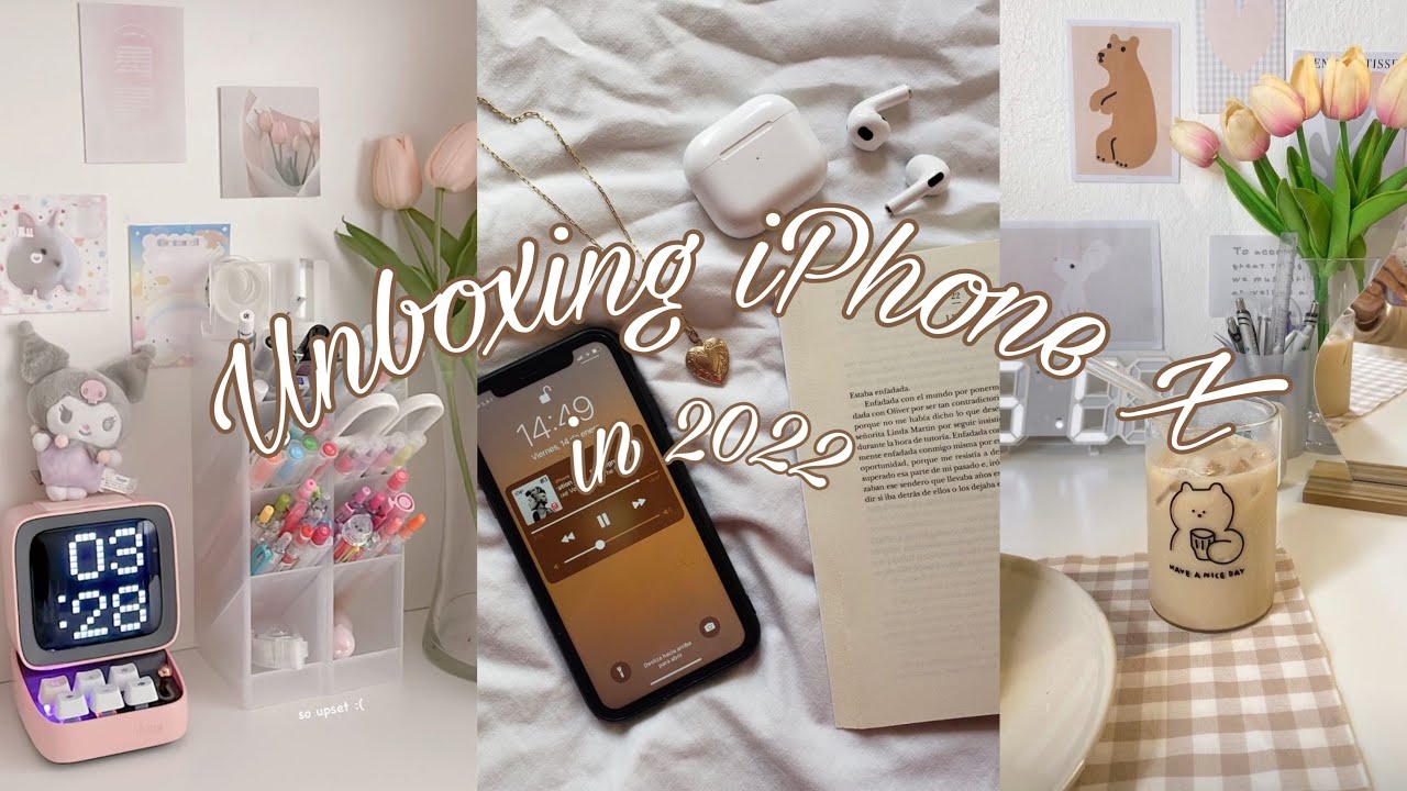 🍎iPhone X in 2022~(Secondhand) +camera test🍁