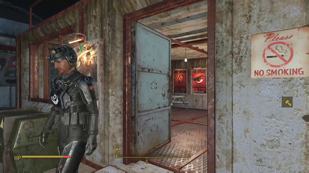 Fallout 4: Boston Airport Brotherhood of Steel base expansion settlement [no mods]