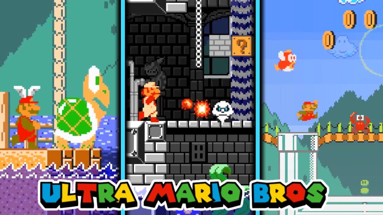 Ultra Mario Bros — это ПРЕКРАСНО! — Творческая игра для фанатов Super Mario