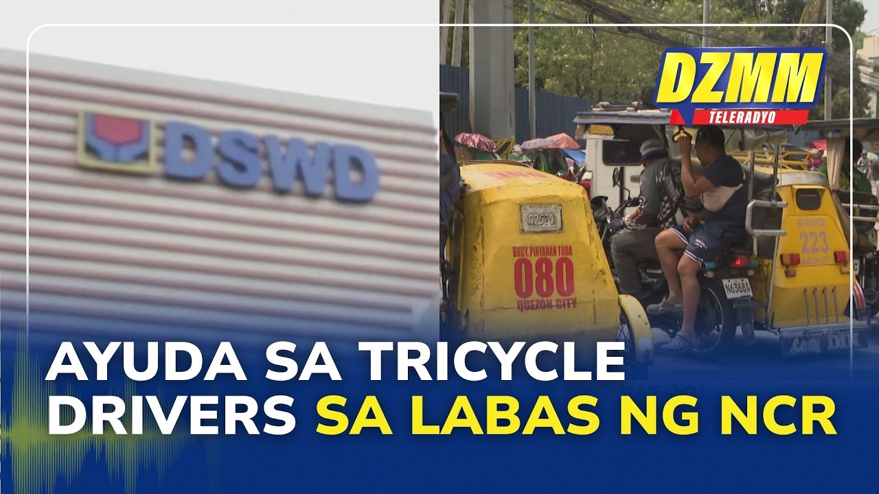 DSWD holds partial list of tricycle drivers outside NCR for cash assistance | 16 March 2026