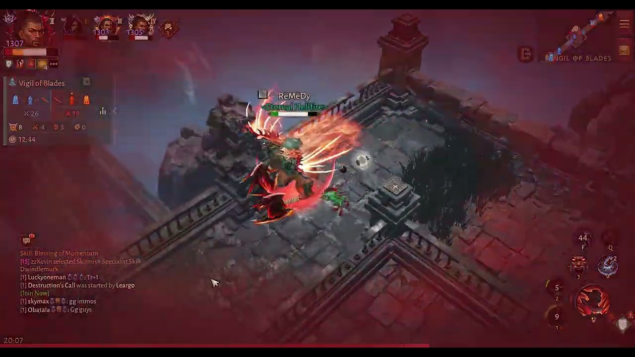VoB    EH vs AKUMA  (exe 1)