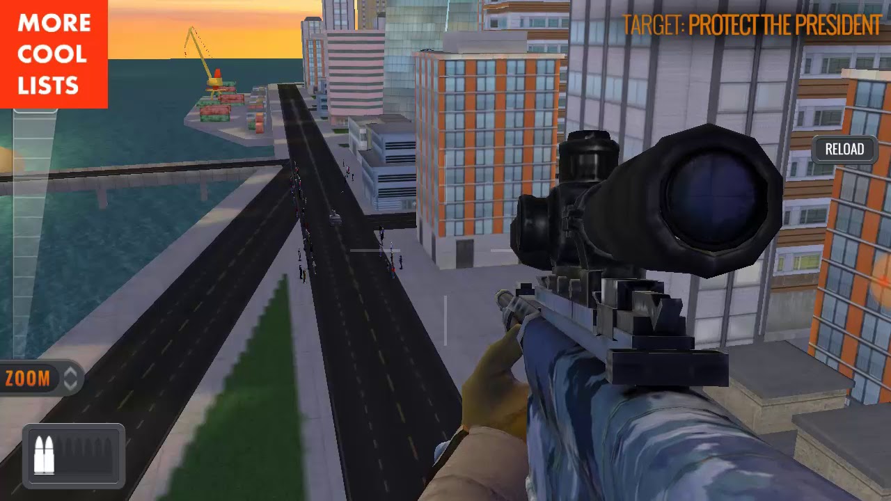 Sniper 3D Martinville - Deadly Parade, Protect The President! Spec Ops Mission 5