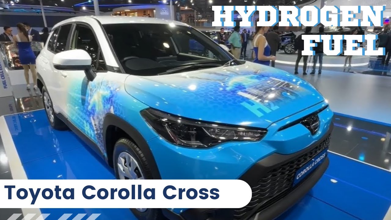 Toyota Corolla Cross H2 Concept | Hydrogen Fuel SUV | Auto Expo 2023