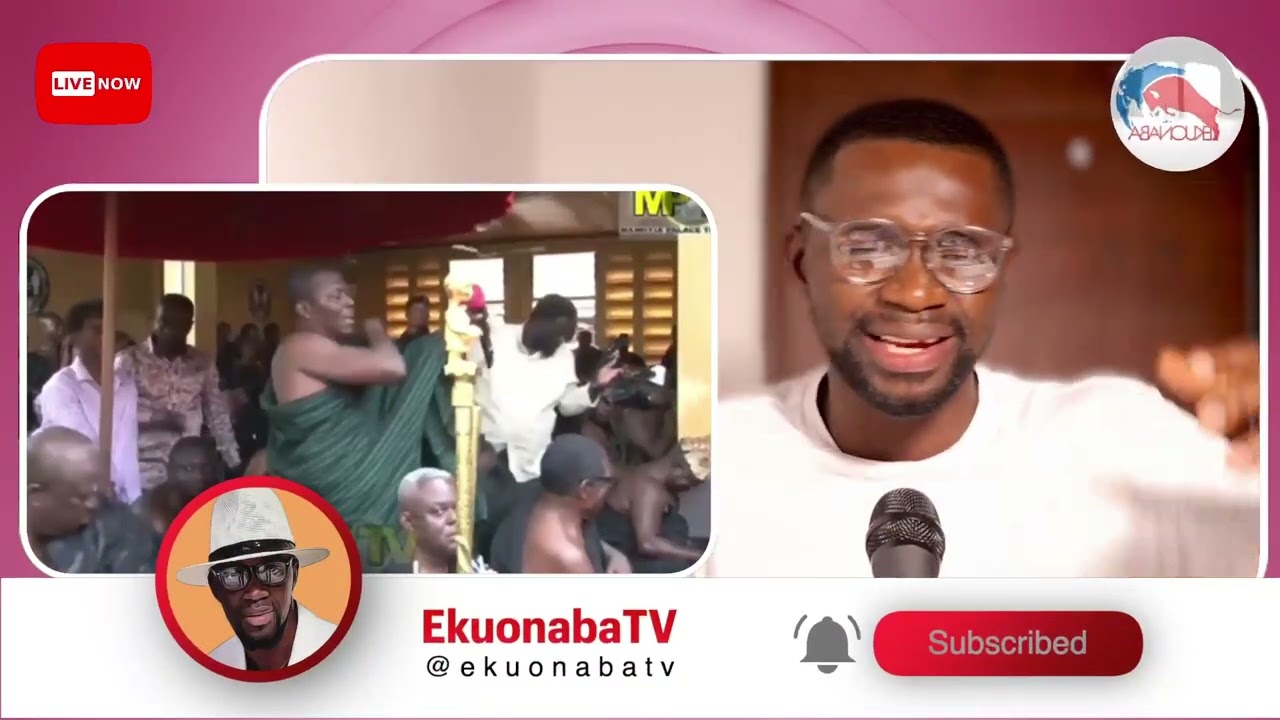 Chief instantlÿ getß hèart attàct infront of opemsuo! Asanteman ay3 she paa 😂