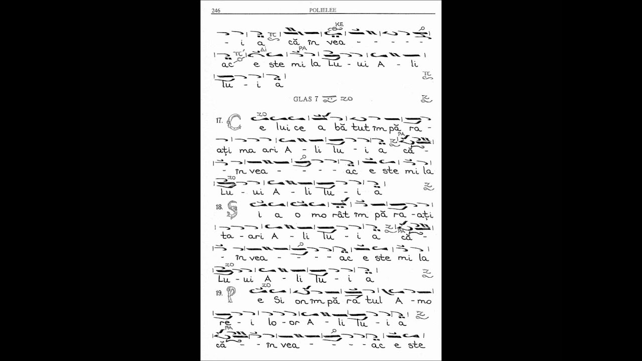 Psalm 135 - Robii Domnului
